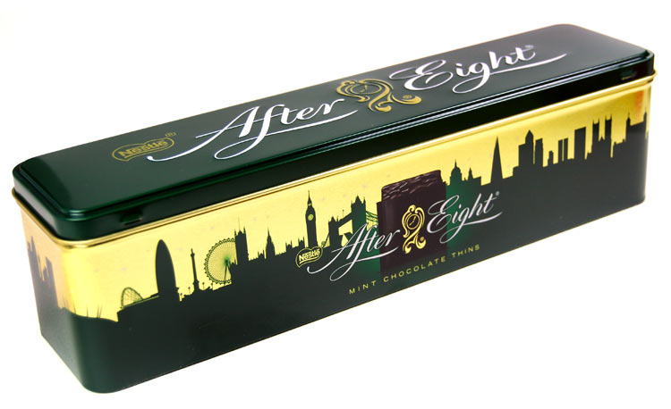 Мятный шоколад Нестле after eight