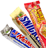 American Sweets And Candy