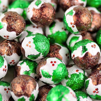 Chocolate Foil Balls