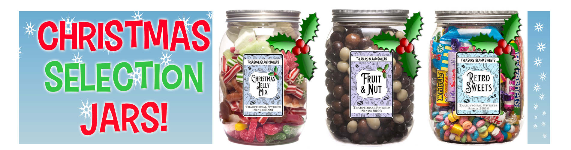 Christmas Selection Jars