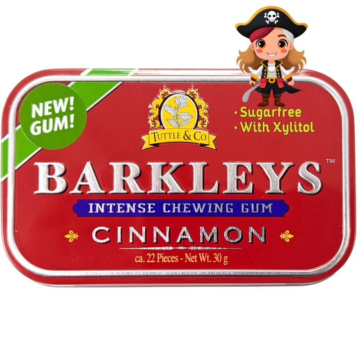 Barkleys Chewing Gum Intense Cinnamon