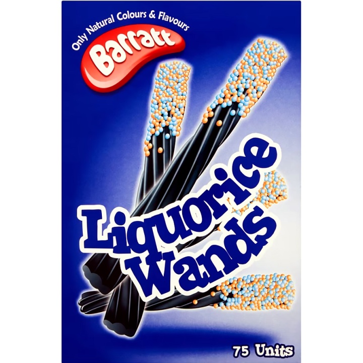 Liquorice Wands (Barratt) Box Of 75