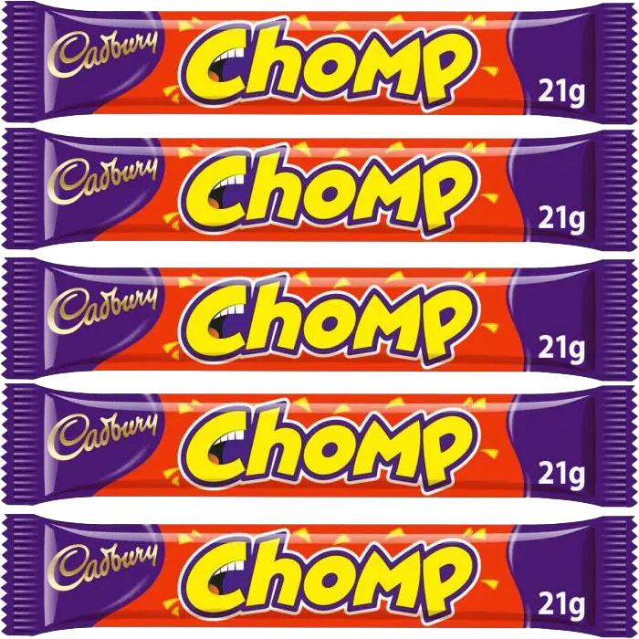 Chomp Bars - Pack Of Five