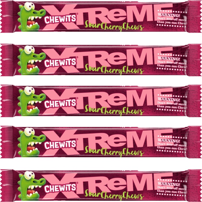 Chewits Extreme SOUR Cherry Chews