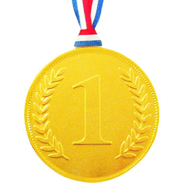 Gold Chocolate Medal NO.1