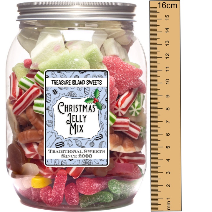 Christmas Jelly Mix Selection Jar