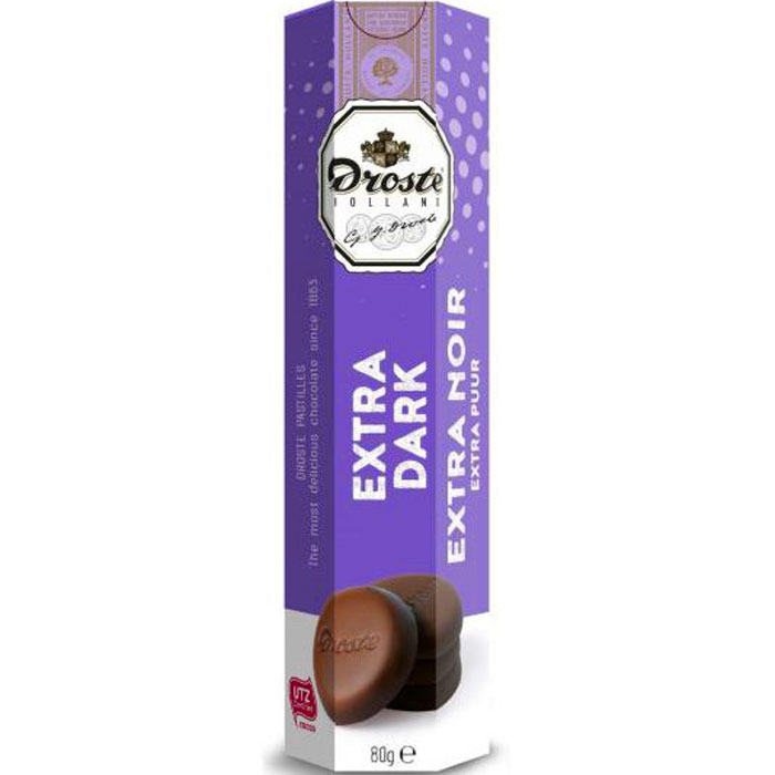 Droste Extra Dark Chocolate Pastilles 75%