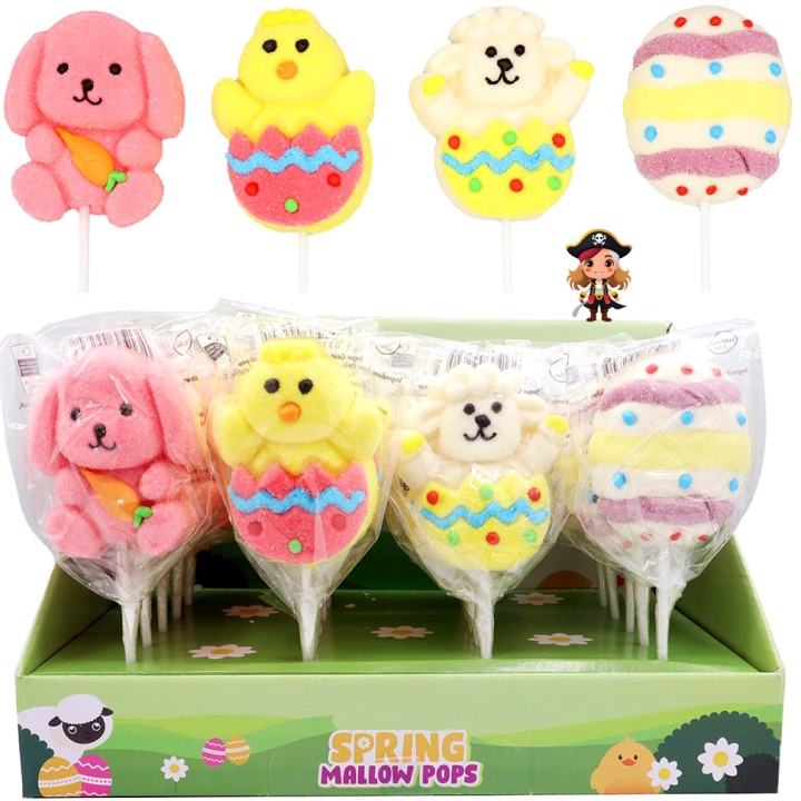 Easter Mallow Pops