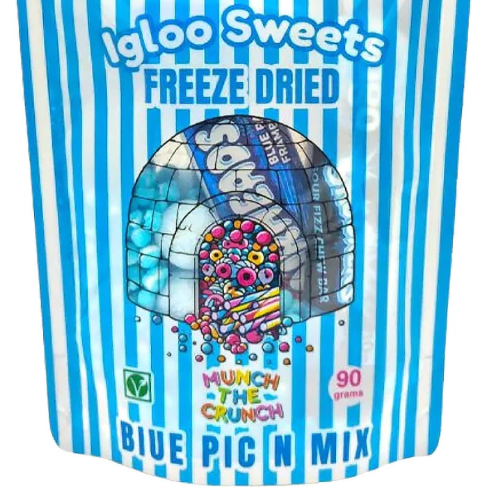 Freeze Dried Sweets (Iglo Blue Pick And Mix) 90g