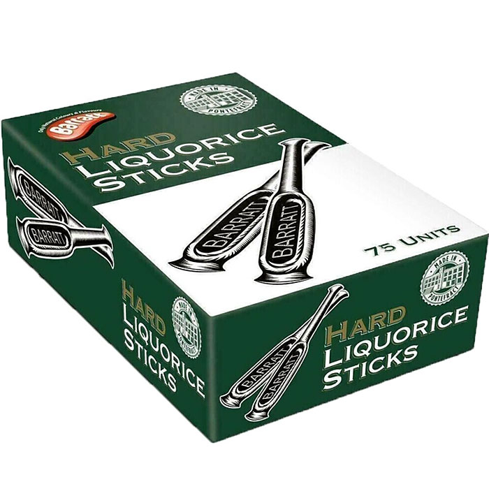 Bassetti Liquorice Sticks Box Of 75 Sticks