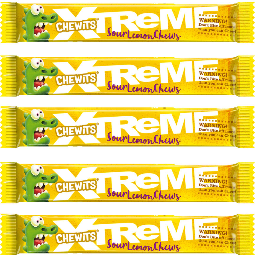 Chewits Extreme SOUR Lemon Chews