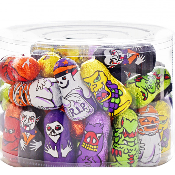 Halloween Assorted Milk Chocolate Figures x 50