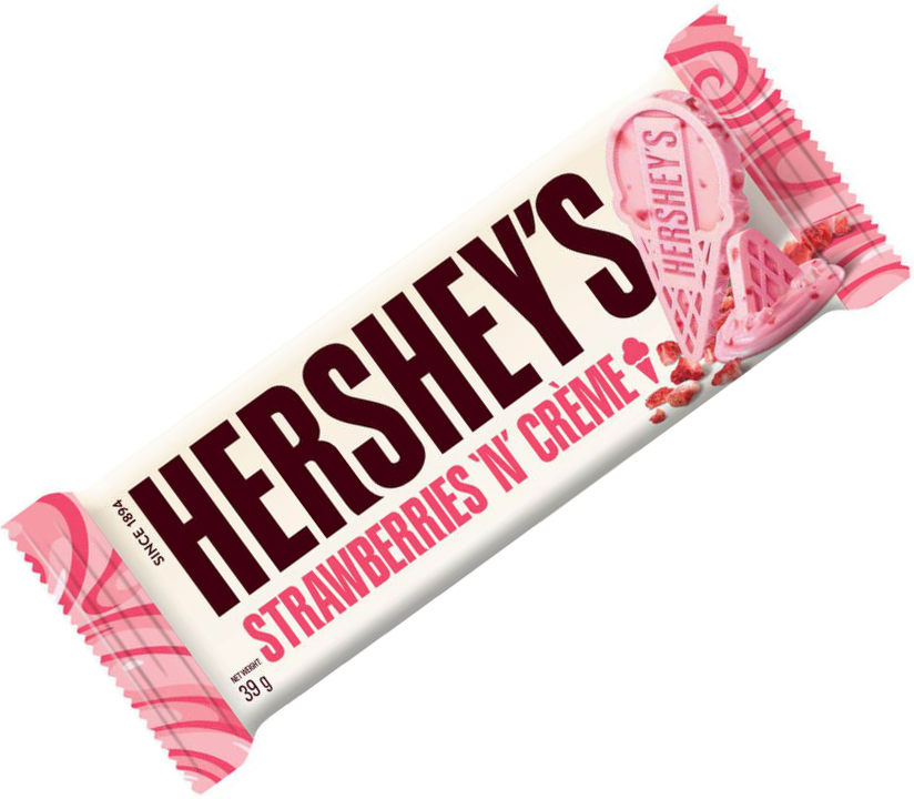 Hersheys Strawberry N Crème Bar American Chocolate Bars