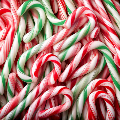 Mini Candy Canes