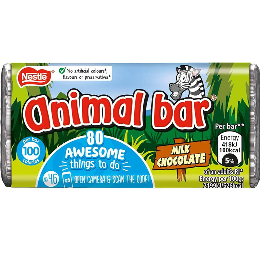 Animal Bar Milk Chocolate