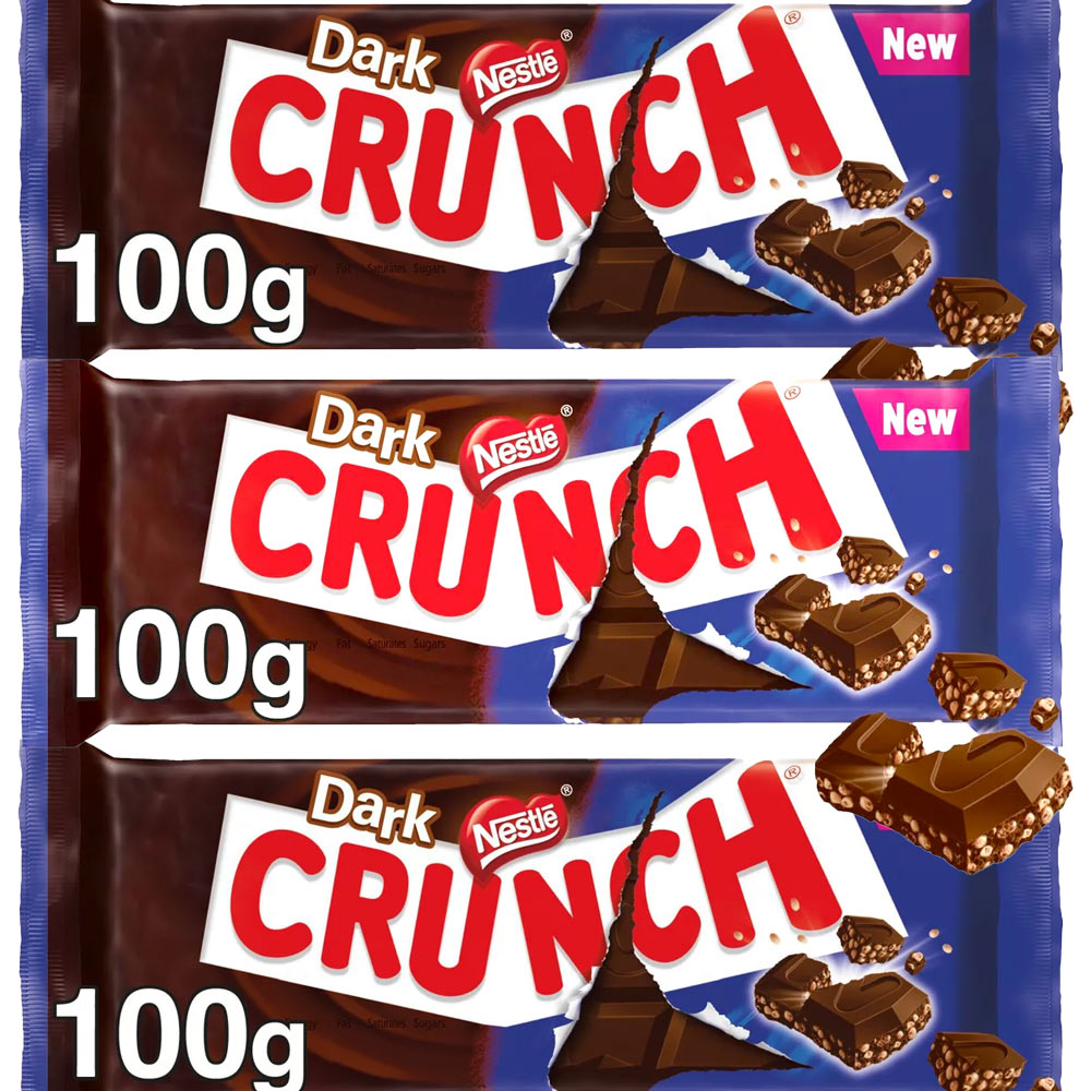 Nestle Crunch DARK Chocolate Bar