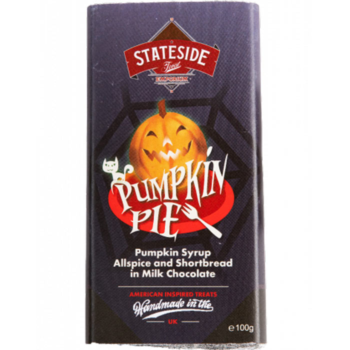 Stateside Pumpkin Pie Chocolate Bar 100g