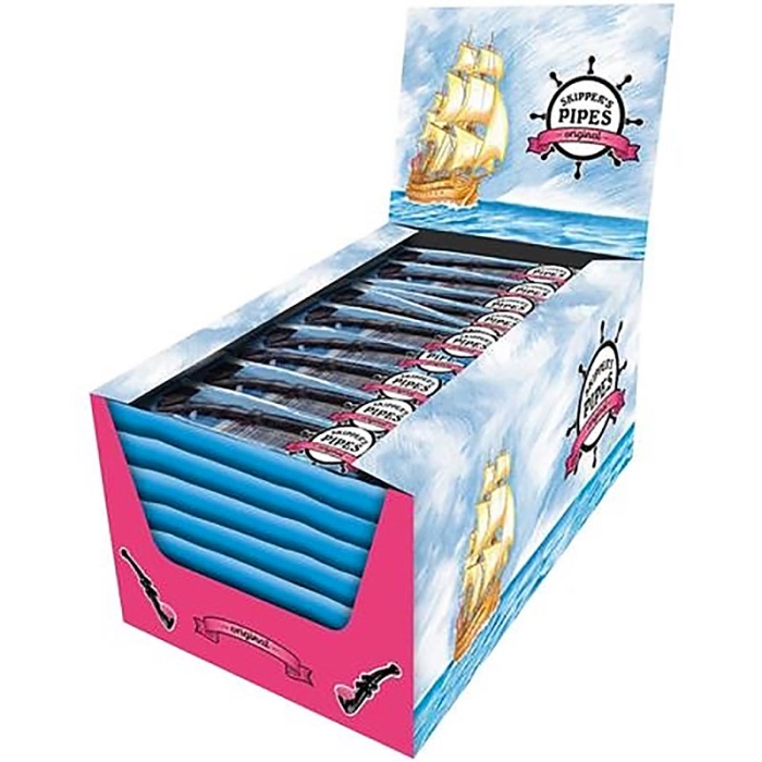Liquorice Pipes Box Of 60 (Individually Wrapped)