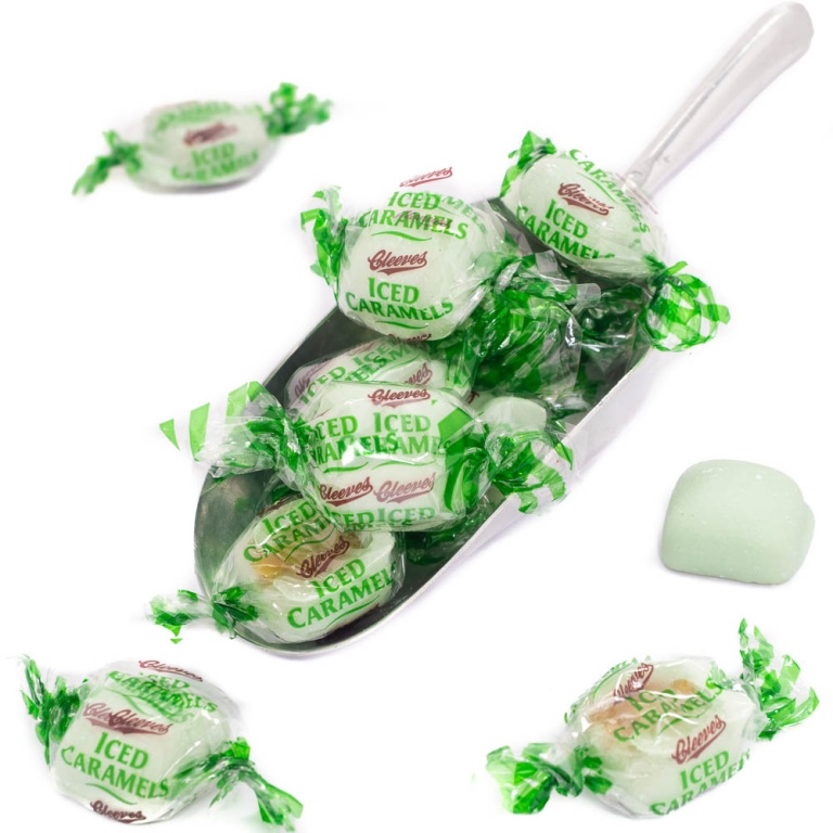 Mint Iced Caramels (Cleeves of Ireland)