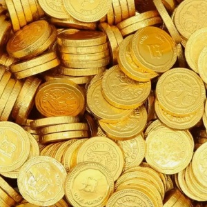 Chocolate 1 Coins (Milk Chocolate) Pound Coins