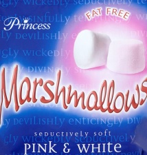 Princess Pink & White Marshmallows