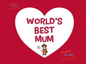 World's Best Mum Giant Chocolate Hamper